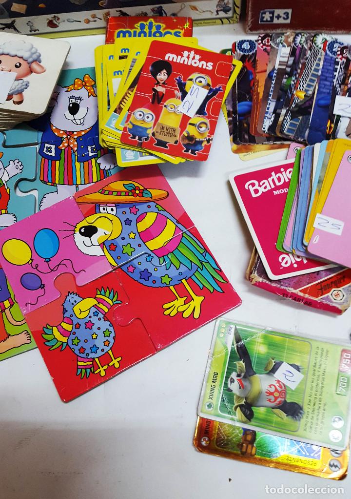 Puzzles: Gran lote de puzzles,naipe,cromos, incompletos. - Foto 6