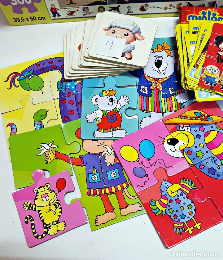 Puzzles: Gran lote de puzzles,naipe,cromos, incompletos. - Foto 7
