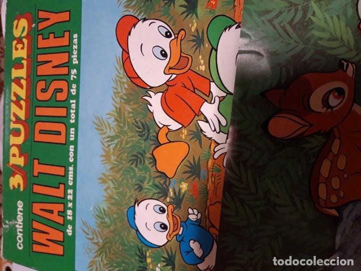 Puzzles: 3 puzzles Walt Disney incompleto - Foto 1