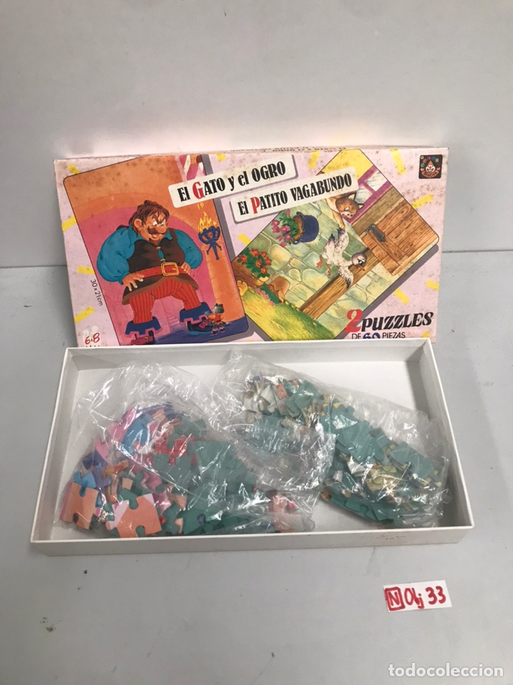 Puzzles: El gato y el ogro & el patito vagabundo - Foto 1