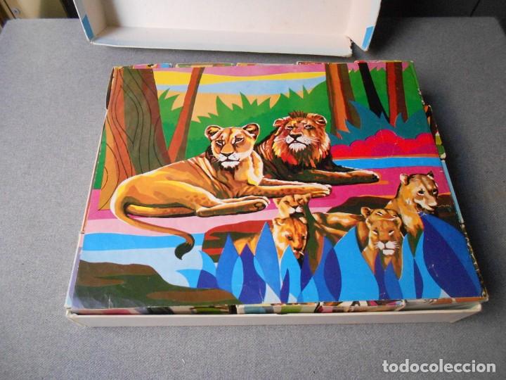 Puzzles: ROMPECABEZAS ANIMALES DE LA SELVA. CUBOS DE CARTON - Foto 3
