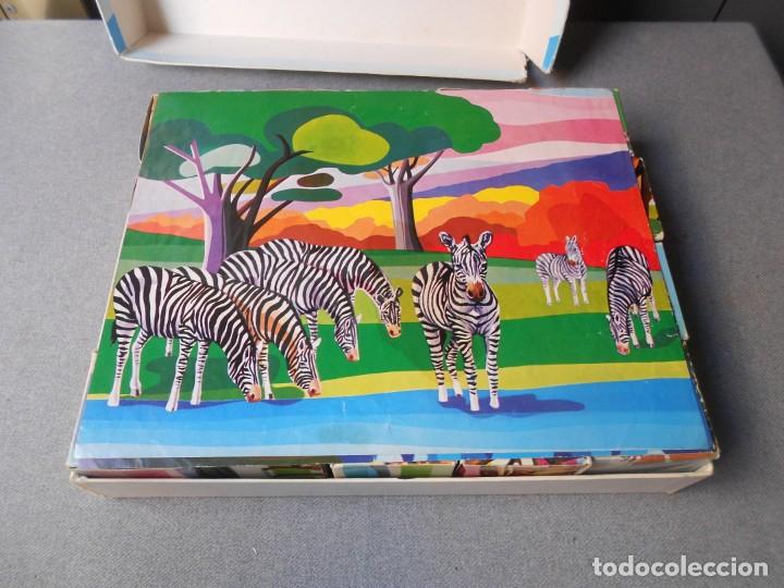 Puzzles: ROMPECABEZAS ANIMALES DE LA SELVA. CUBOS DE CARTON - Foto 4