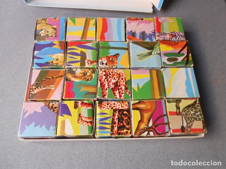 Puzzles: ROMPECABEZAS ANIMALES DE LA SELVA. CUBOS DE CARTON - Foto 9