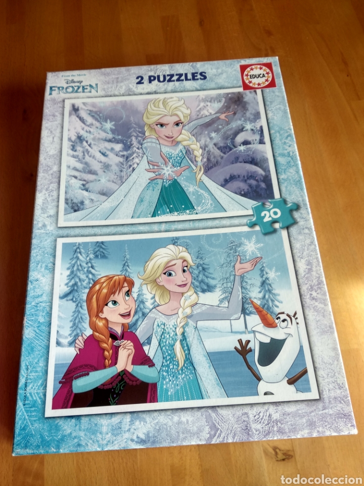 Puzzles: Puzzle Hello Kitty y puzzle FRozen. Educa - Foto 3
