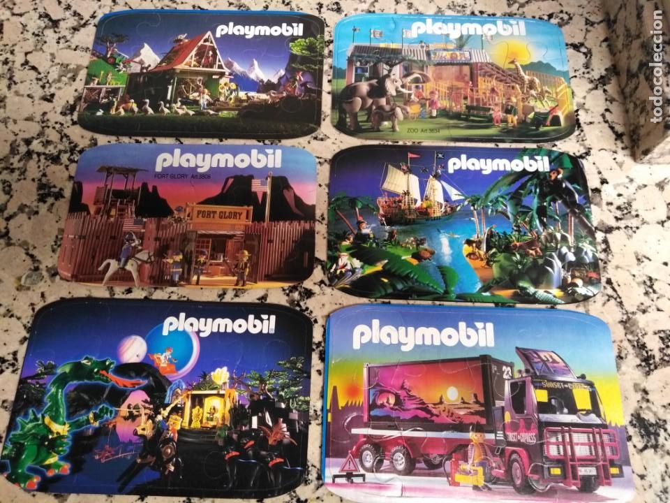 Puzzles: Lote puzzles Playmobil - Foto 1