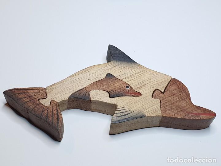 Puzzles: PUZZLE DE MADERA DELF&Iacute;N - Foto 2