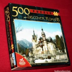 Puzzles: PUZZLE 500 PIEZAS :DISCOVER ROMANIA Nº 63427DR02: CASTILLO PELES. Lote 199157467