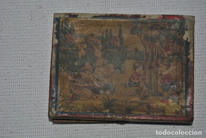 Puzzles: PUZZLE DE CUBOS EN CAJA DE MADERA CON IMAGENES INFANTILES - Foto 1