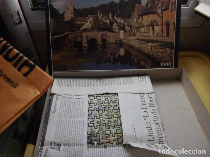 Puzzles: PUZZLE 1000 PIEZAS CASTLE COMBE INGLATERRA WADDINGTONS - Foto 3