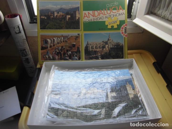 Puzzles: PUZZLE 3 X 100 PIEZAS ANDALUC&Iacute;A  EDUCA - Foto 2