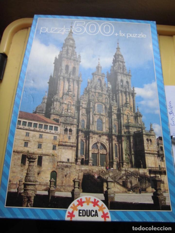 puzzle 500 piezas catedral de santiago educa - Comprar Puzzles antiguos ...