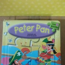 Puzzles: LIBRO PUZZLE PETER PAN. Lote 202009691