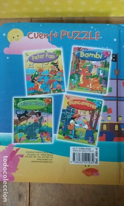 Puzzles: LIBRO PUZZLE PETER PAN - Foto 3
