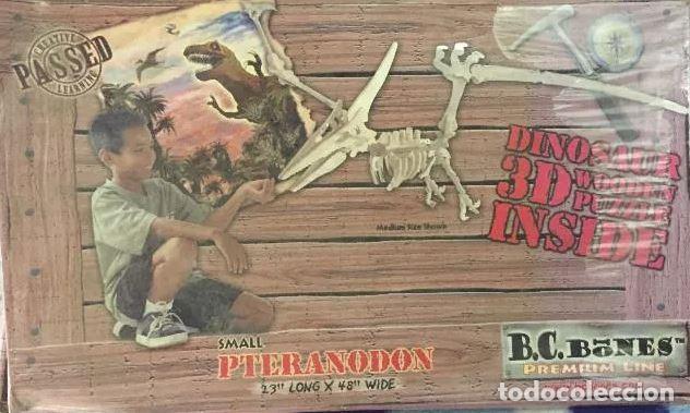Puzzles: PTERANODON DINOSAUR 3D WOODEN PUZZLE - Foto 1