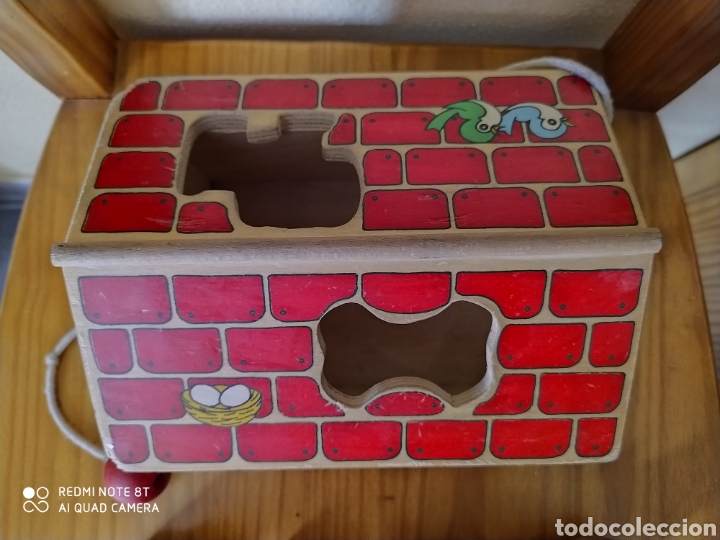 Puzzles: Casita con ruedas de madera, puzzle - Foto 2