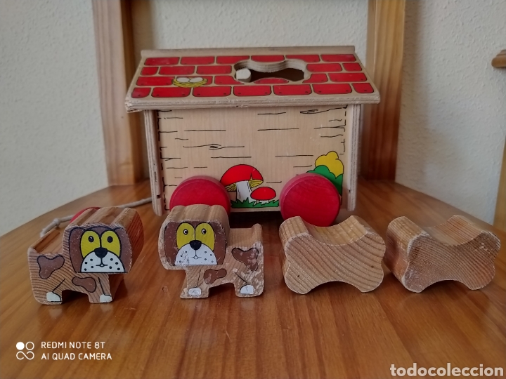 Puzzles: Casita con ruedas de madera, puzzle - Foto 3