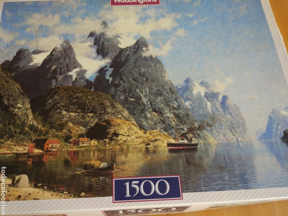 Puzzles: Puzzle 1500 piezas. Waddingtons. Fiordo noruego - Foto 1