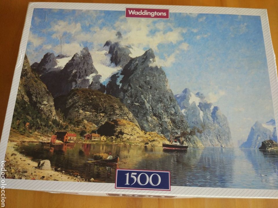 Puzzles: Puzzle 1500 piezas. Waddingtons. Fiordo noruego - Foto 2