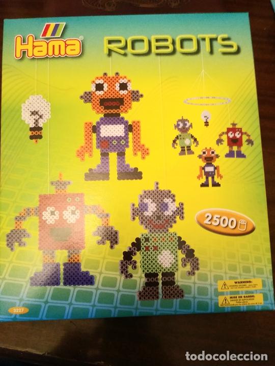 Puzzles: Hama robots 2500 ref 3227 midi nuevo a estrenar - Foto 1