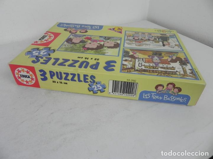 Puzzles: 3 PUZZLE (LES TRES BESSONES) EDUCA - Foto 6