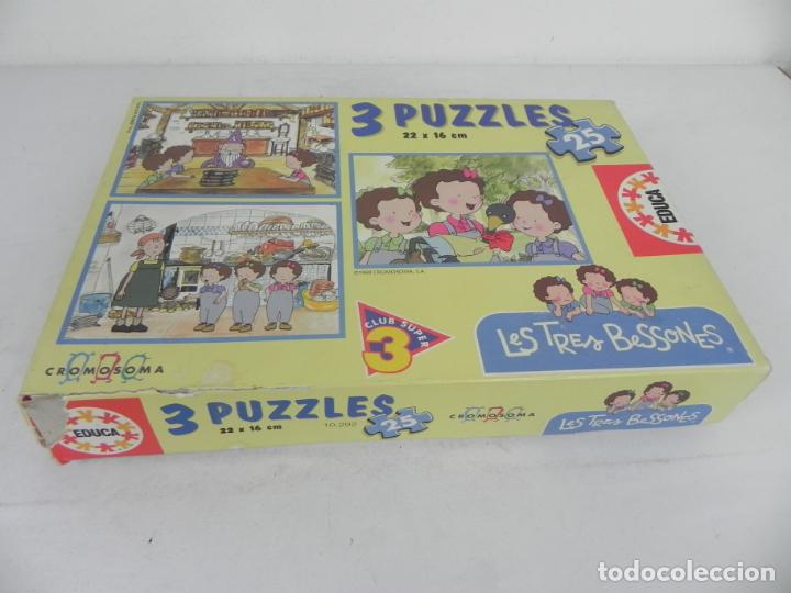 Puzzles: 3 PUZZLE (LES TRES BESSONES) EDUCA - Foto 1