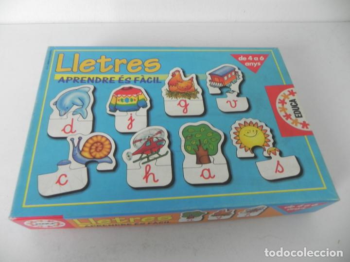 Puzzles: LLETRES (APENDRE ES F&Agrave;CIL) CATAL&Aacute;N) EDUCA - Foto 2