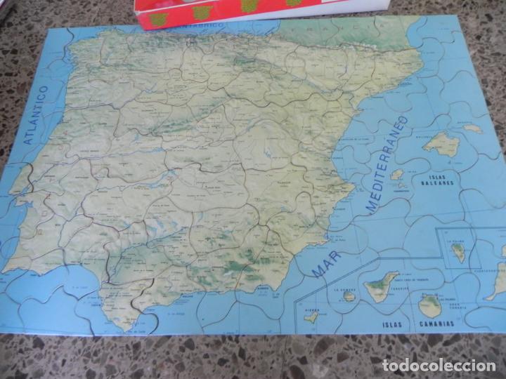 Puzzles: MACRO PUZZLE GEOGR&Aacute;FICO ESPA&Ntilde;A Y PROVINCIAS - Foto 2