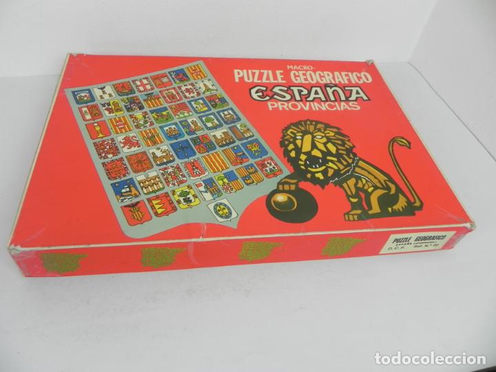 Puzzles: MACRO PUZZLE GEOGR&Aacute;FICO ESPA&Ntilde;A Y PROVINCIAS - Foto 1