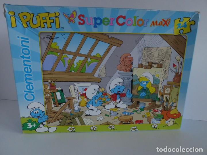 Puzzles: GRAN PUZZLE DE LOS PITUFOS - Foto 1