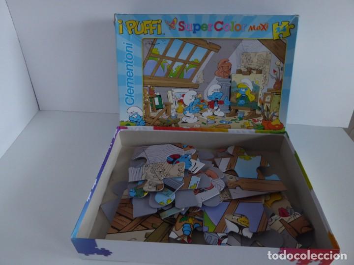 Puzzles: GRAN PUZZLE DE LOS PITUFOS - Foto 2
