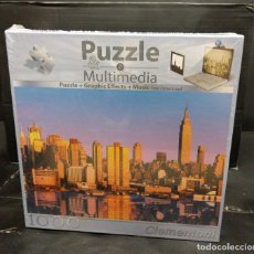 Puzzles: PUZZLE MULTIMEDIA NEW YORK 1000PZAS CLEMEBTONI. Lote 212197192