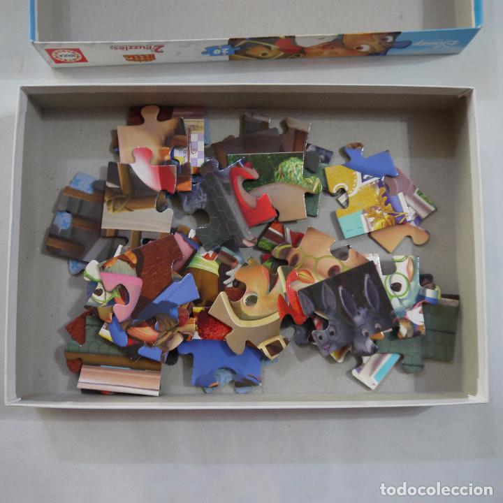Puzzles: 2 PUZZLES DE 20 PIEZAS DE CHICKEN LITTLE - EDUCA - Foto 3