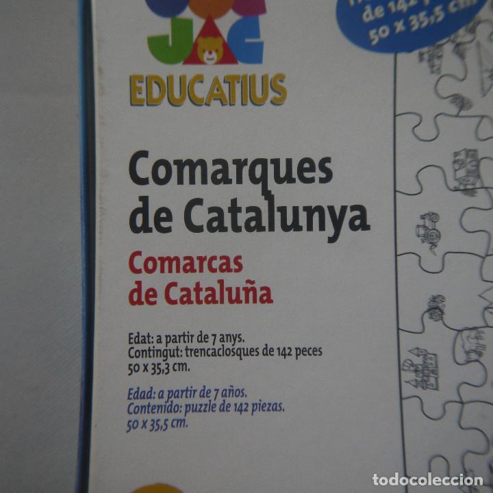 Puzzles: PUZZLE COMARCAS DE CATALU&Ntilde;A DE 142 PIEZAS - JOC JAC EDUCATIUS - Foto 3