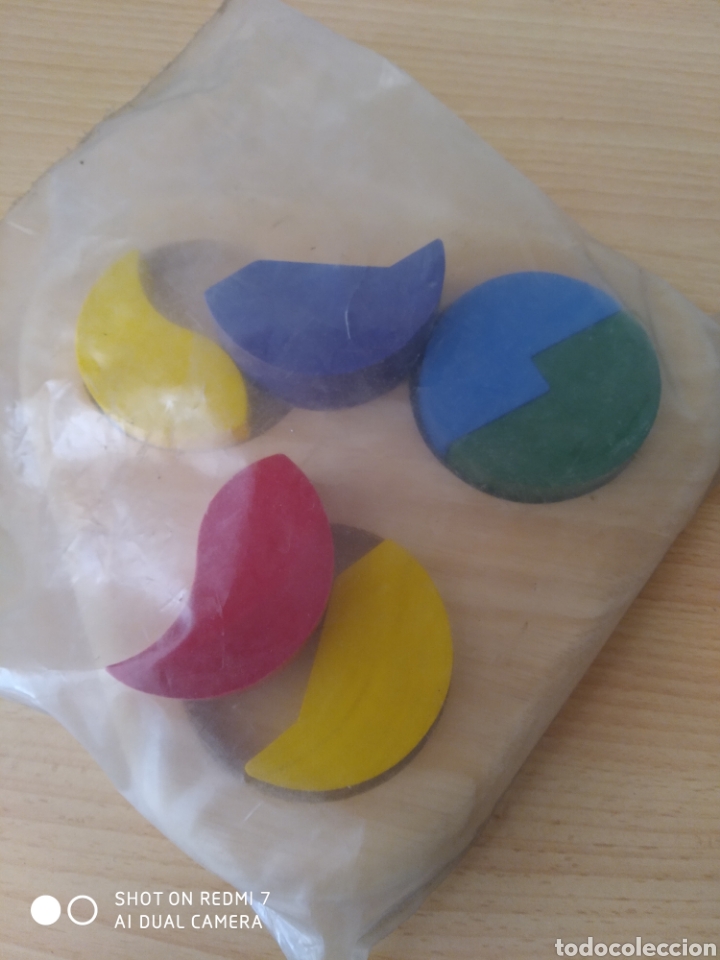 Puzzles: Juego madera 3 c&iacute;rculos. Nuevo Precintado - Foto 3