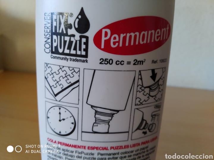 Puzzles: Cola permanente puzzles Educa 250cc Ref 10622. Nuevo - Foto 4