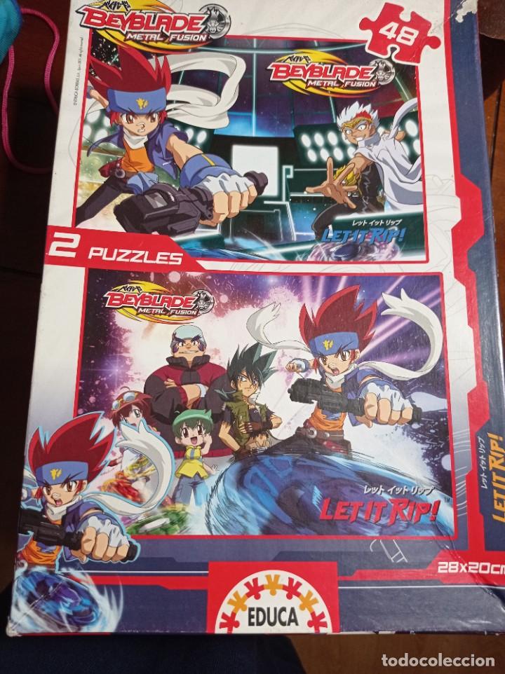 Puzzles: 2 Puzzles Bayblade DE 48 PIEZAS CADA UNO - Foto 1
