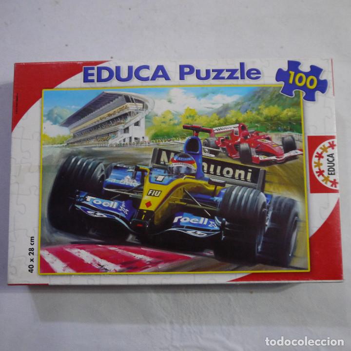 Puzzles: PUZZLE FORMULA 1 DE 100 PIEZAS 40X28 CM - EDUCA - 2006 - Foto 1