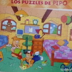 Puzzles: PUZZLE MAGNÉTICO TAMAÑO APROX. A5, PIPO ESTUDIANDO, CON PLACA METÁLICA DETRÁS. Lote 227678455