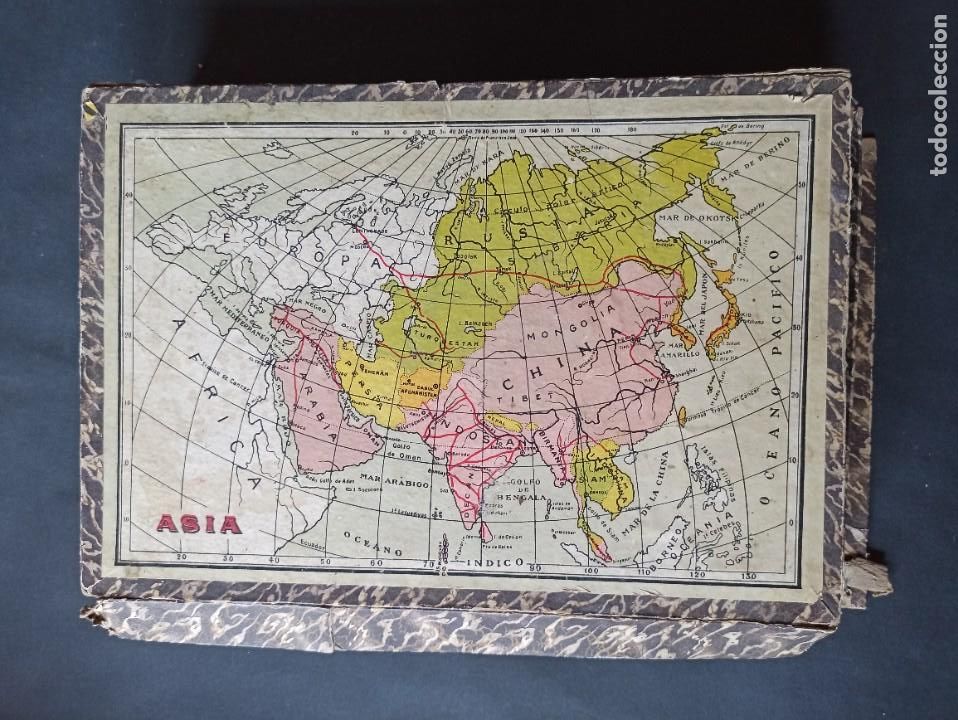 Puzzles: Antiguo puzzle con mapas pol&iacute;ticos - Foto 1