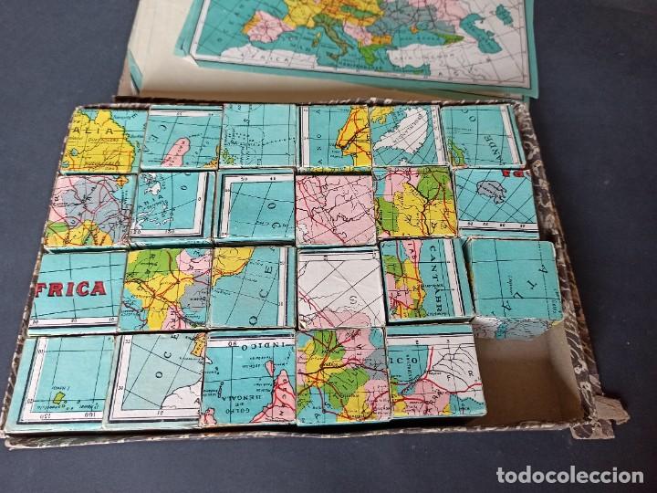 Puzzles: Antiguo puzzle con mapas pol&iacute;ticos - Foto 2