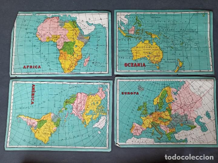 Puzzles: Antiguo puzzle con mapas pol&iacute;ticos - Foto 4