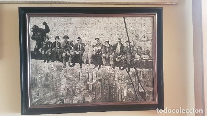 Puzzles: PUZZLE . ACTORES DE CINE EN ANDAMIO DE EDIFICIO . recogida local en ourense - Foto 1