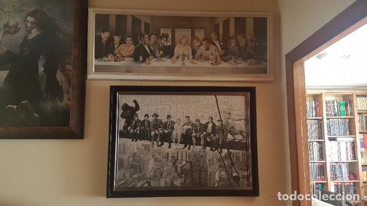 Puzzles: PUZZLE . ACTORES DE CINE EN ANDAMIO DE EDIFICIO . recogida local en ourense - Foto 2