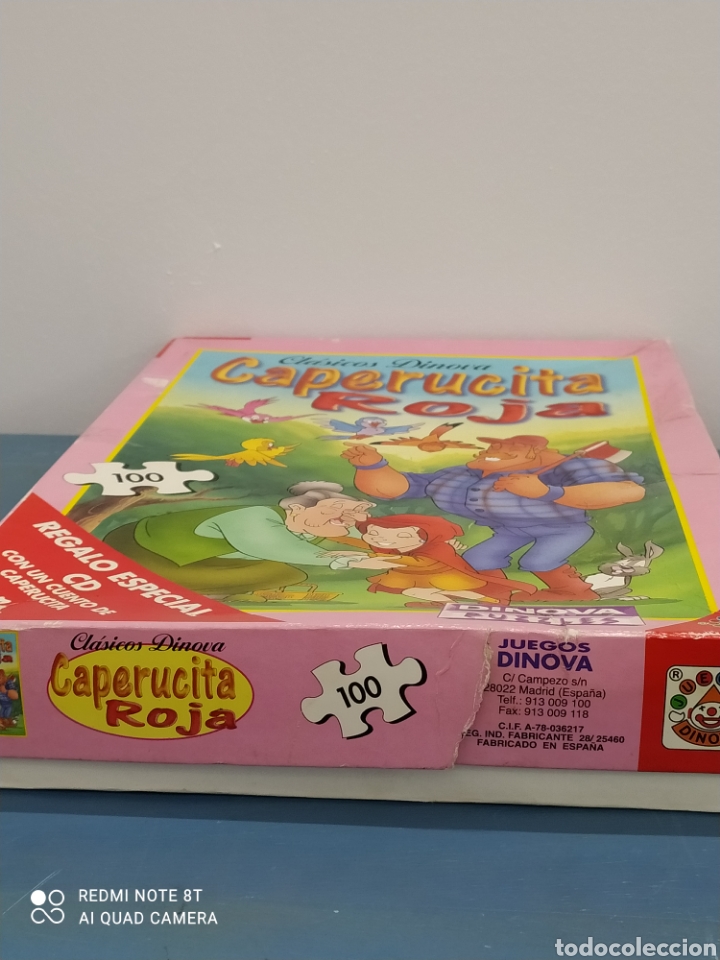 Puzzles: PUZZLE CAPERUCITA ROJA DINOVA - Foto 2