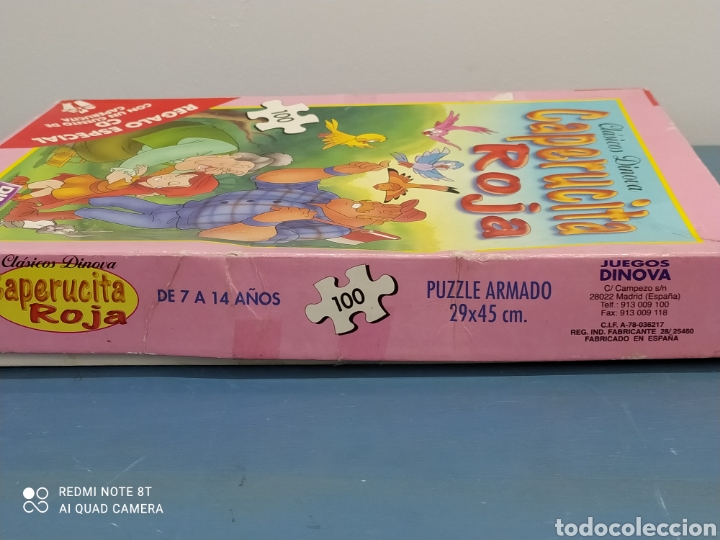 Puzzles: PUZZLE CAPERUCITA ROJA DINOVA - Foto 3
