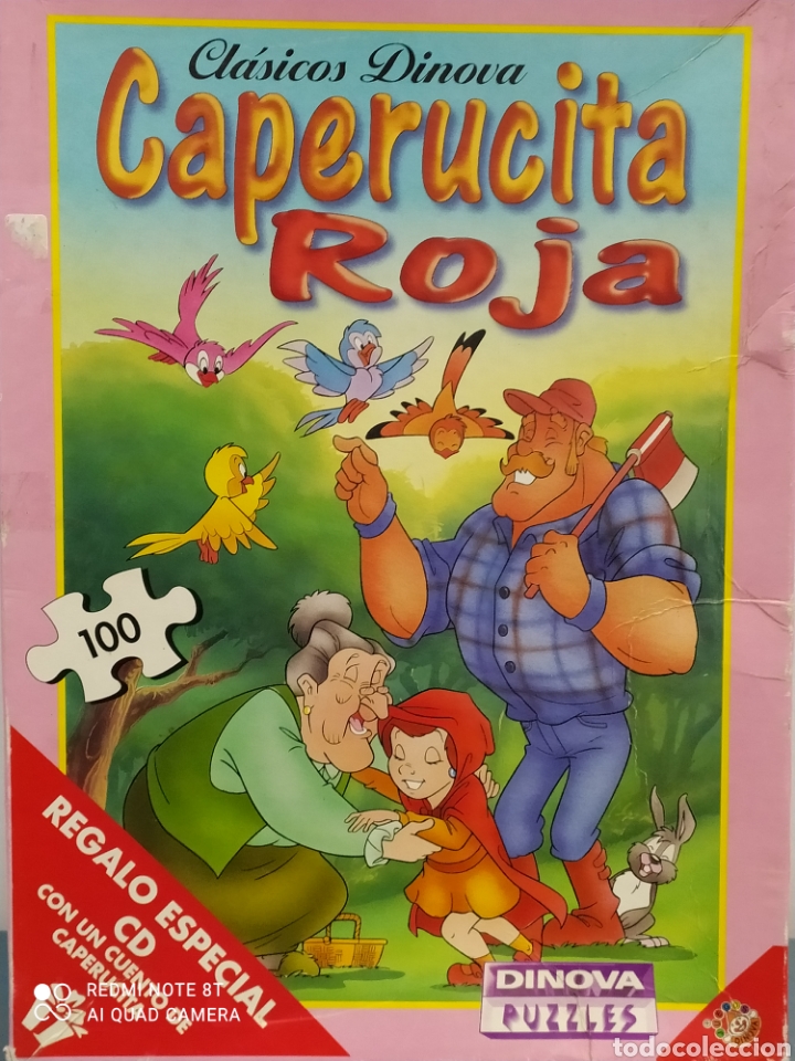 Puzzles: PUZZLE CAPERUCITA ROJA DINOVA - Foto 1
