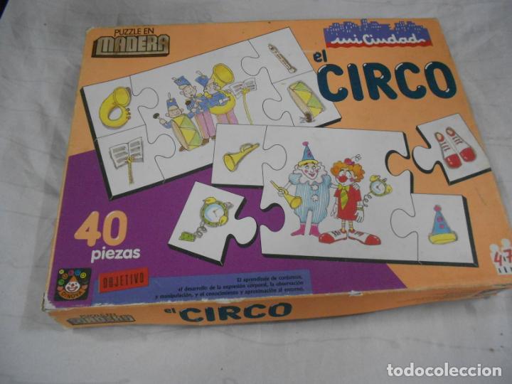 Puzzles: ANTIGUO JUEGO PUZZLES EL CIRCO - Foto 1