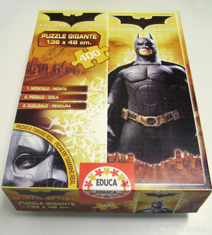 puzzle gigante batman begins - educa - 400 piez - Compra venta en  todocoleccion