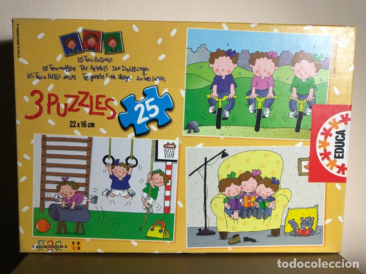 Puzzles: 3 PUZZLES LAS TRES MELLIZAS EDUCA - Foto 1