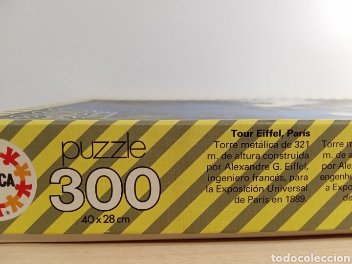 Puzzles: PUZZLE EDUCA 300 PIEZAS TORRE EIFFEL PARIS - Foto 2